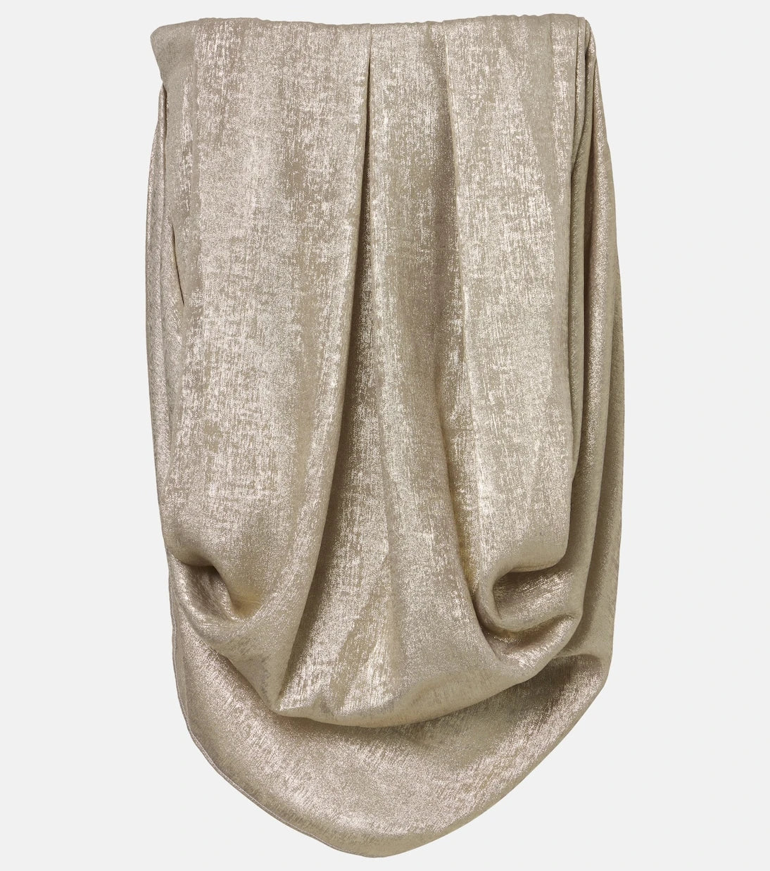 Maticevski - Zeal draped lamé top