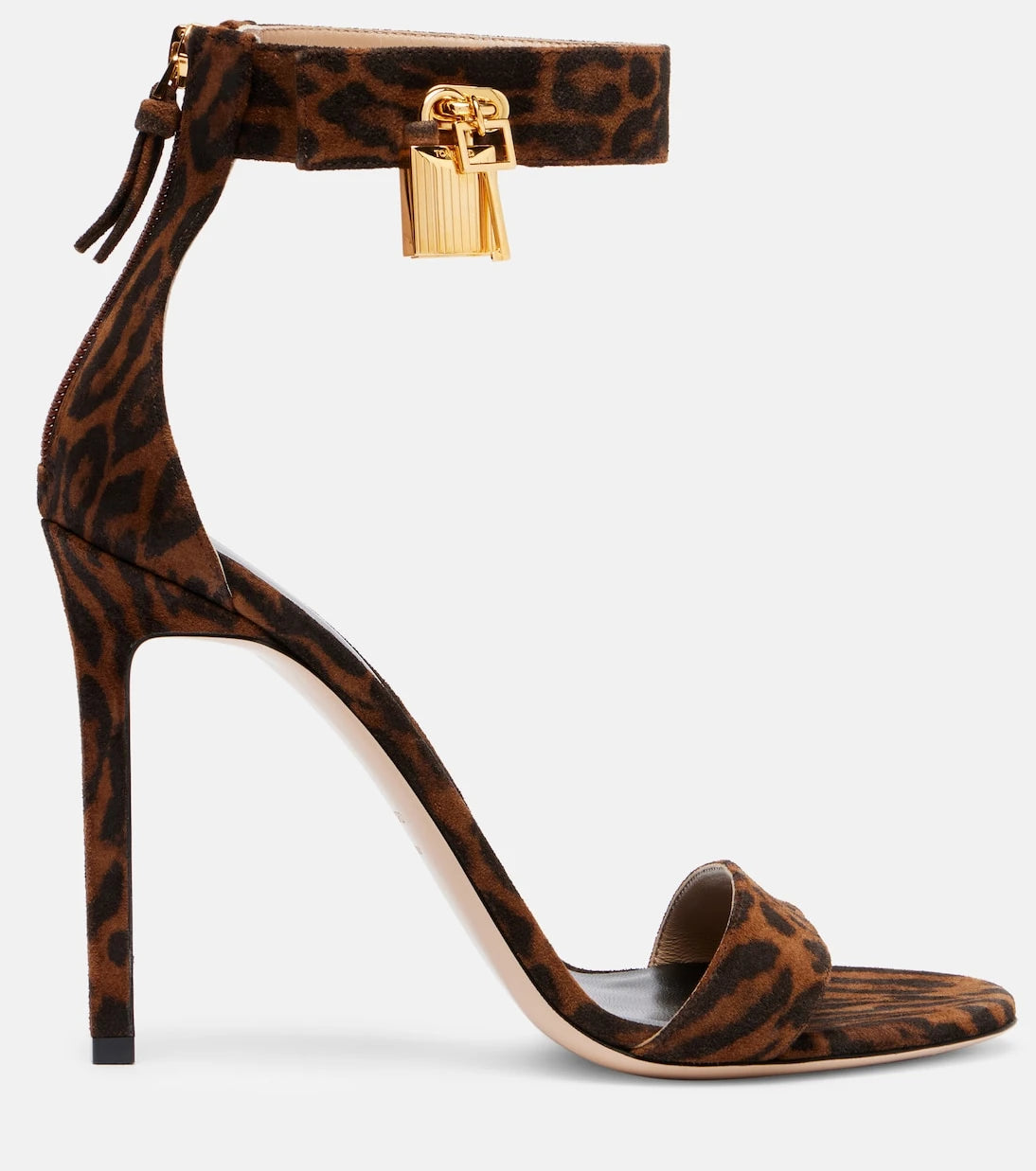 Tom Ford - 105 leopard-print leather sandals