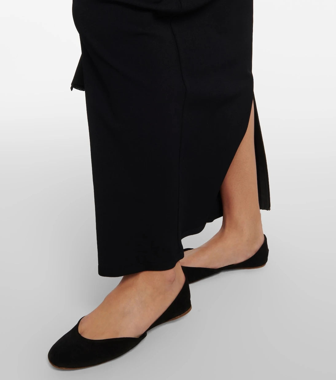 The Row - Gemma suede ballet flats