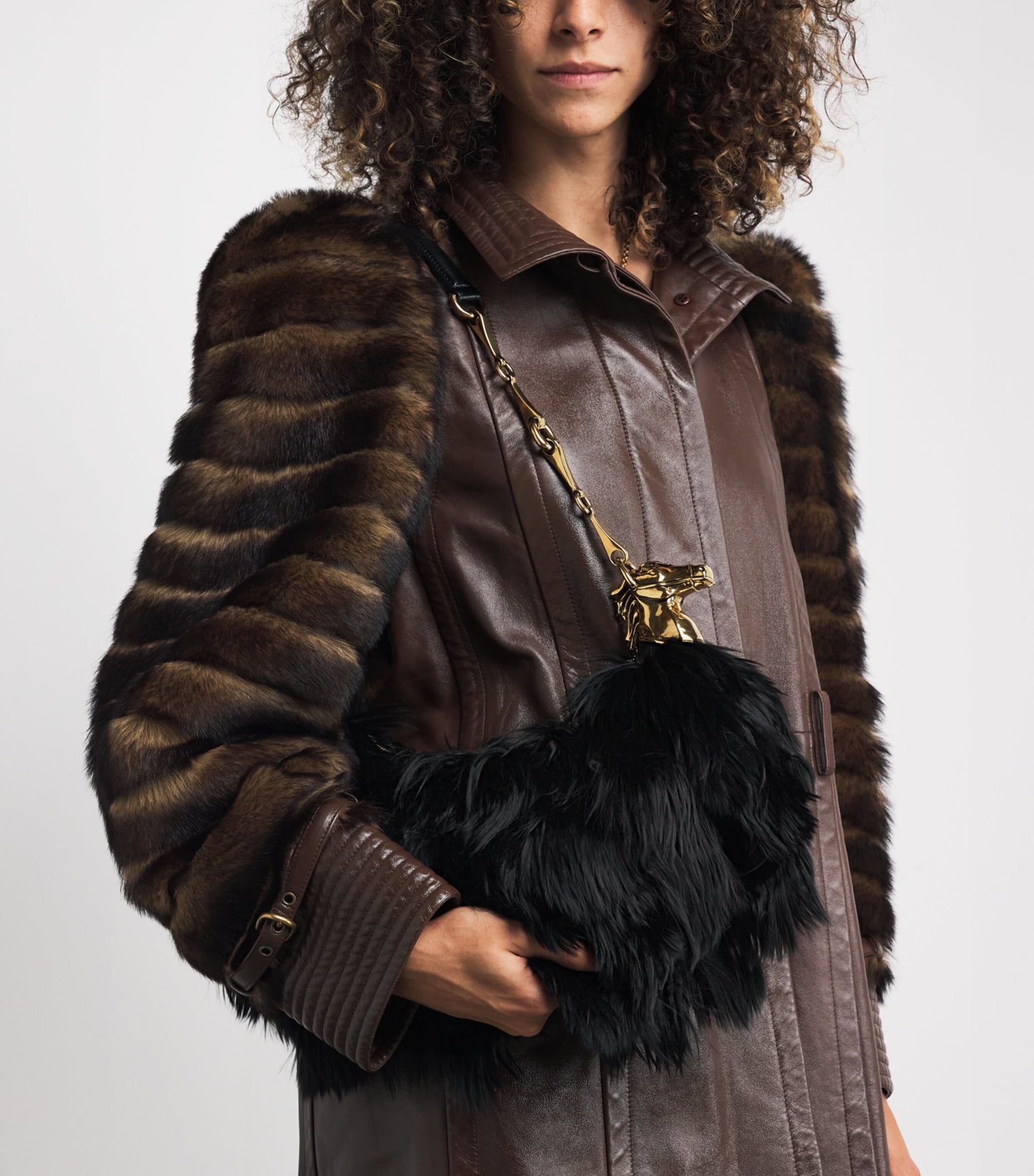 Feather Shoulder Bag