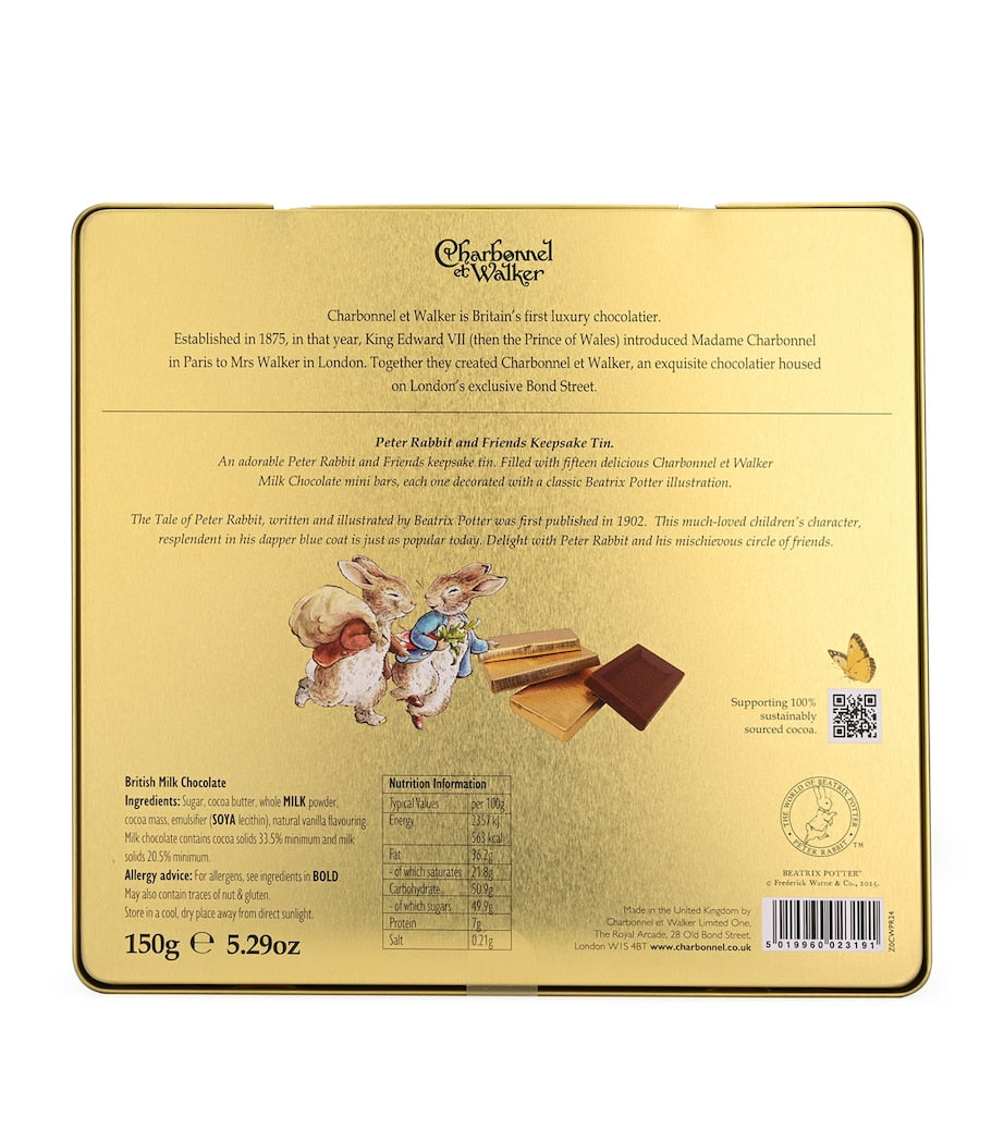Peter Rabbit Chocolate Slims Tin (150g)