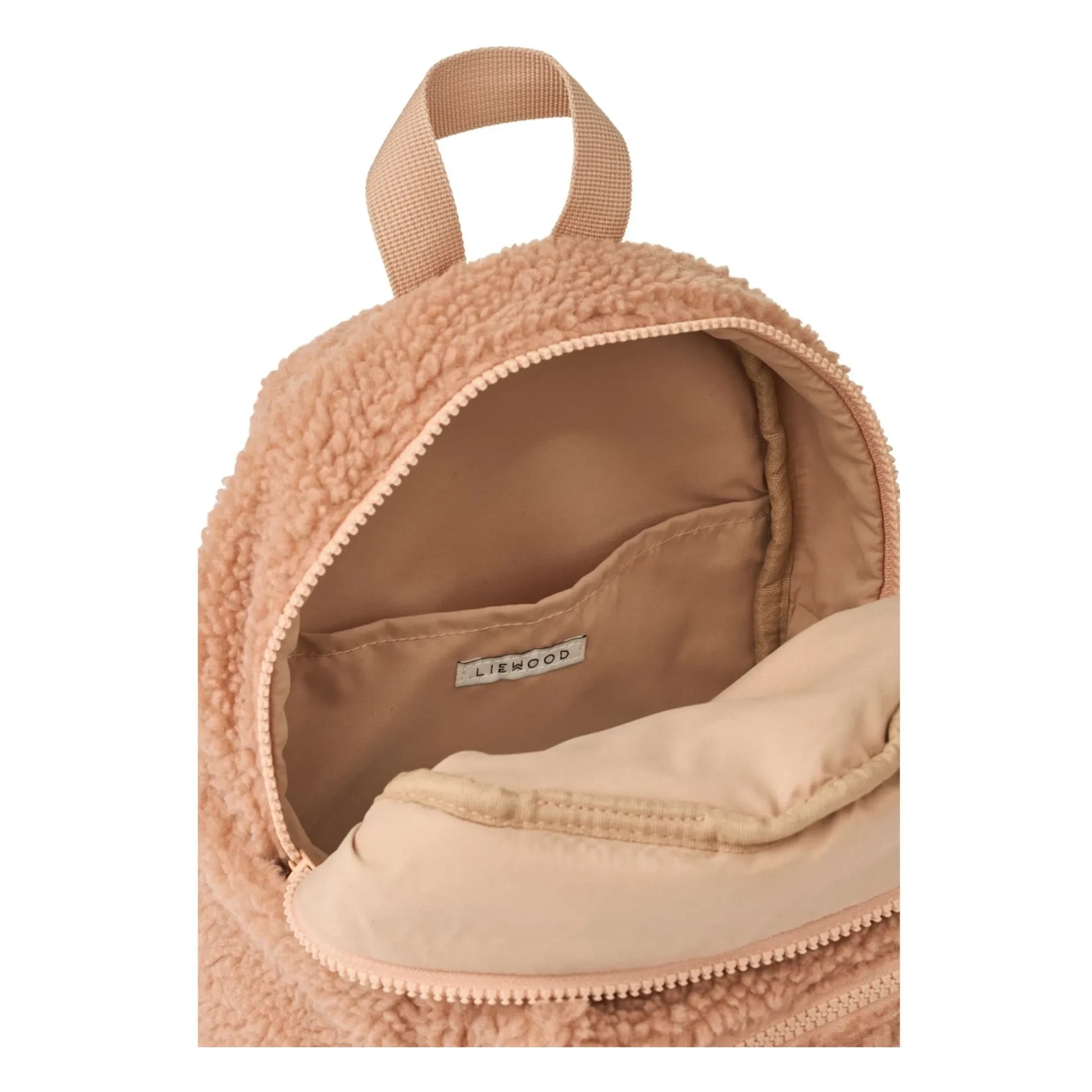 Liewood - Backpack Sherpa Andreas Cat Recycled Fiber | Pink