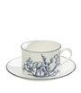 Halcyon Days x Nina Campbell Serengeti Teacup and Saucer