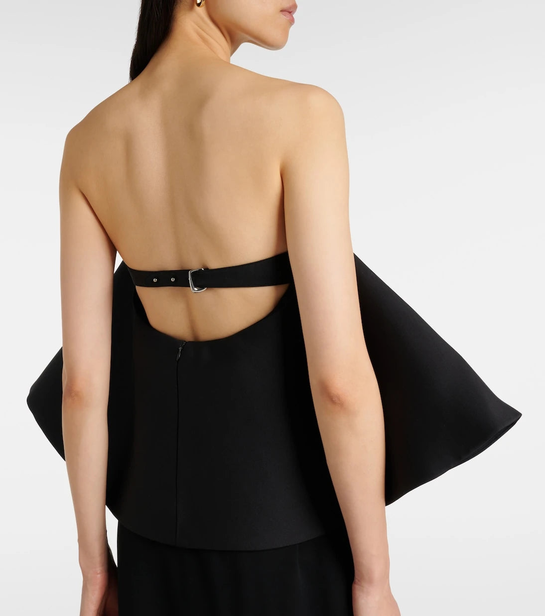 Jacquemus - فستان ماكسي La Robe Vela من الصوف والحرير