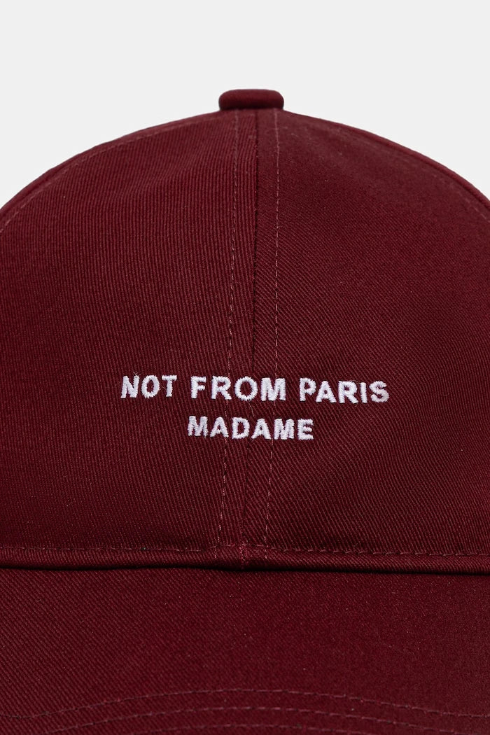 Drôle de Monsieur pamuk erkek şapka Slogan