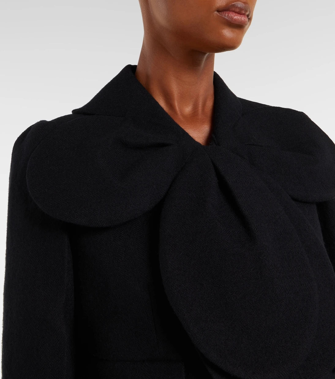 Noir Kei Ninomiya - Cropped wool jacket