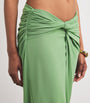 Green Aeris Maxi Skirt