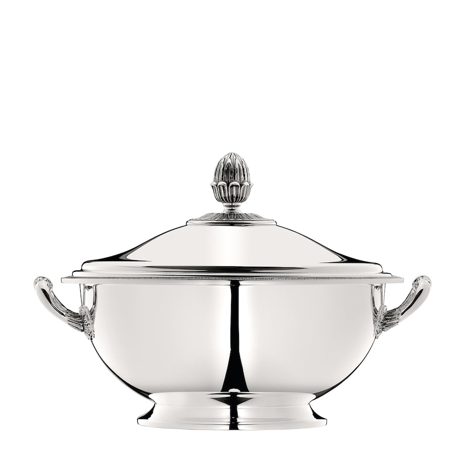 Christofle Silver-Plated Malmaison Soup Tureen (23cm)