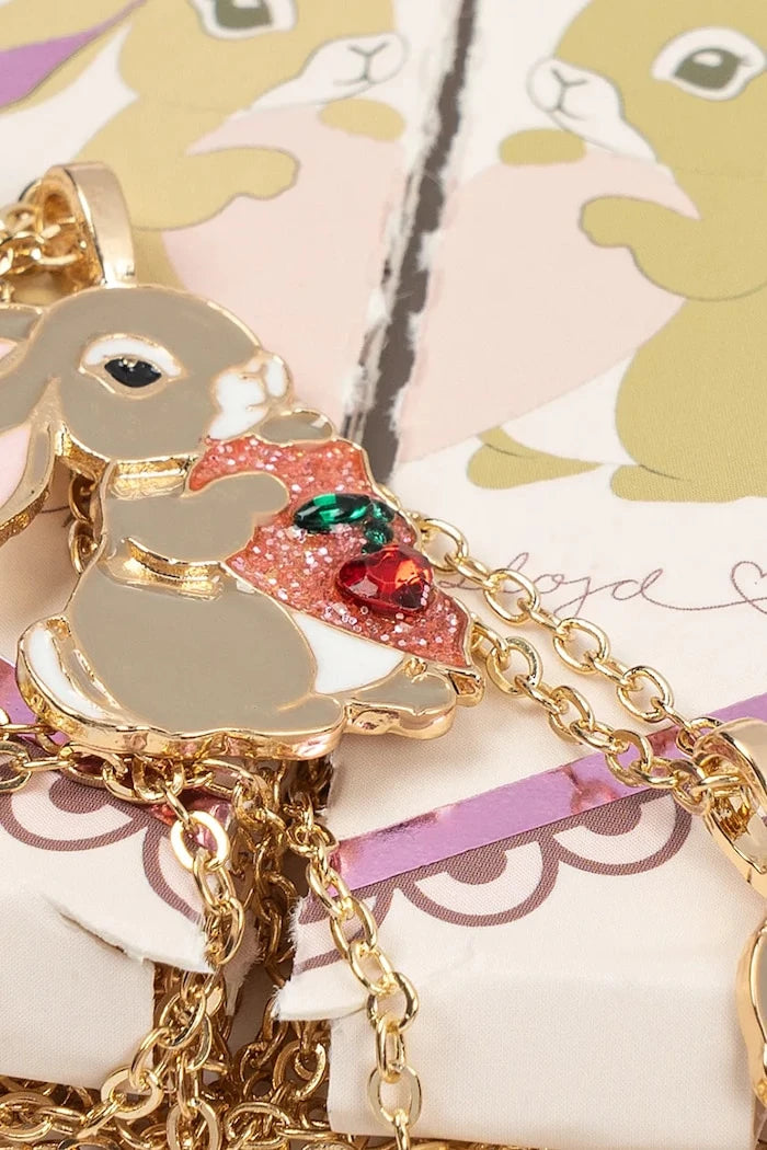 Детско колие Konges Sløjd BUNNY BESTIE NECKLACE (2 броя)