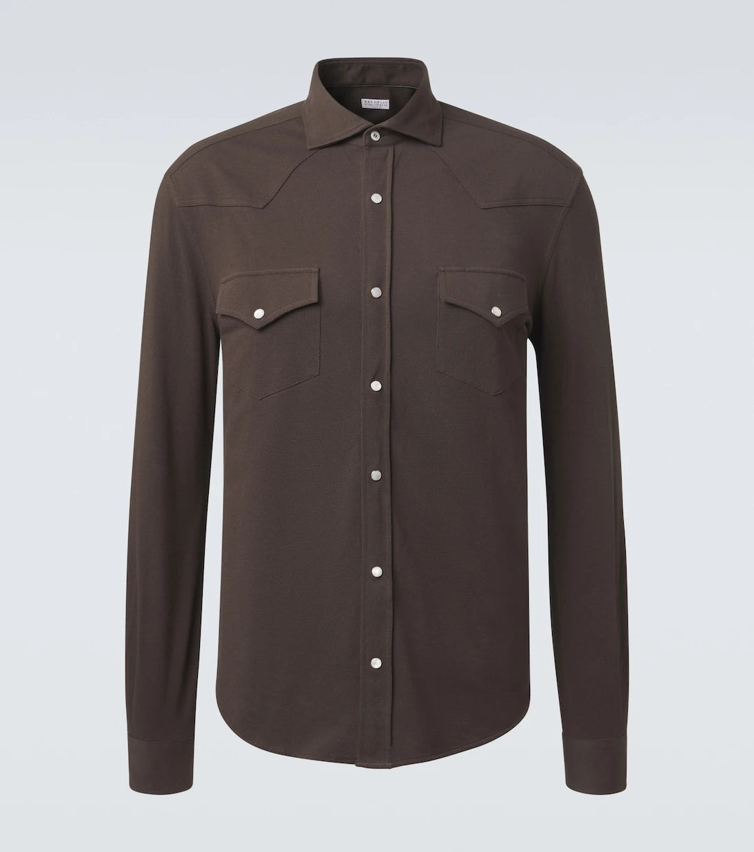 Brunello Cucinelli - Cotton piqué shirt