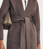 Joseph Brown Wool-Cashmere Costa Coat