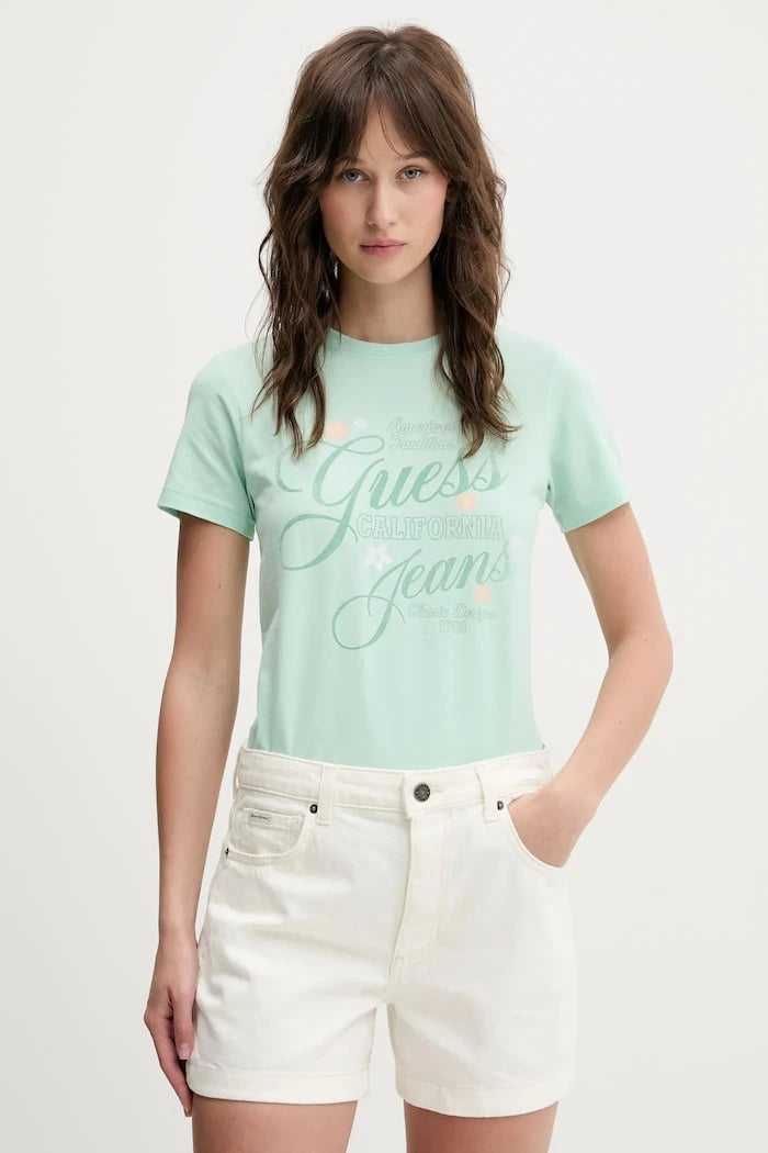 Дънков къс панталон Guess Jeans