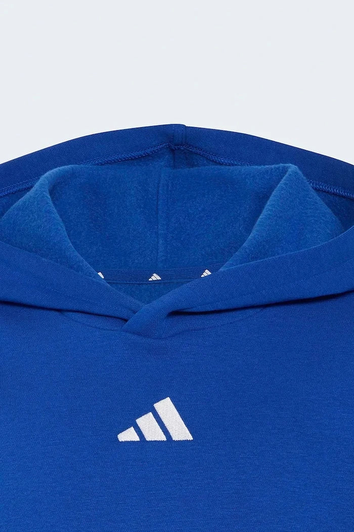 adidas суичър с качулка за деца с памук