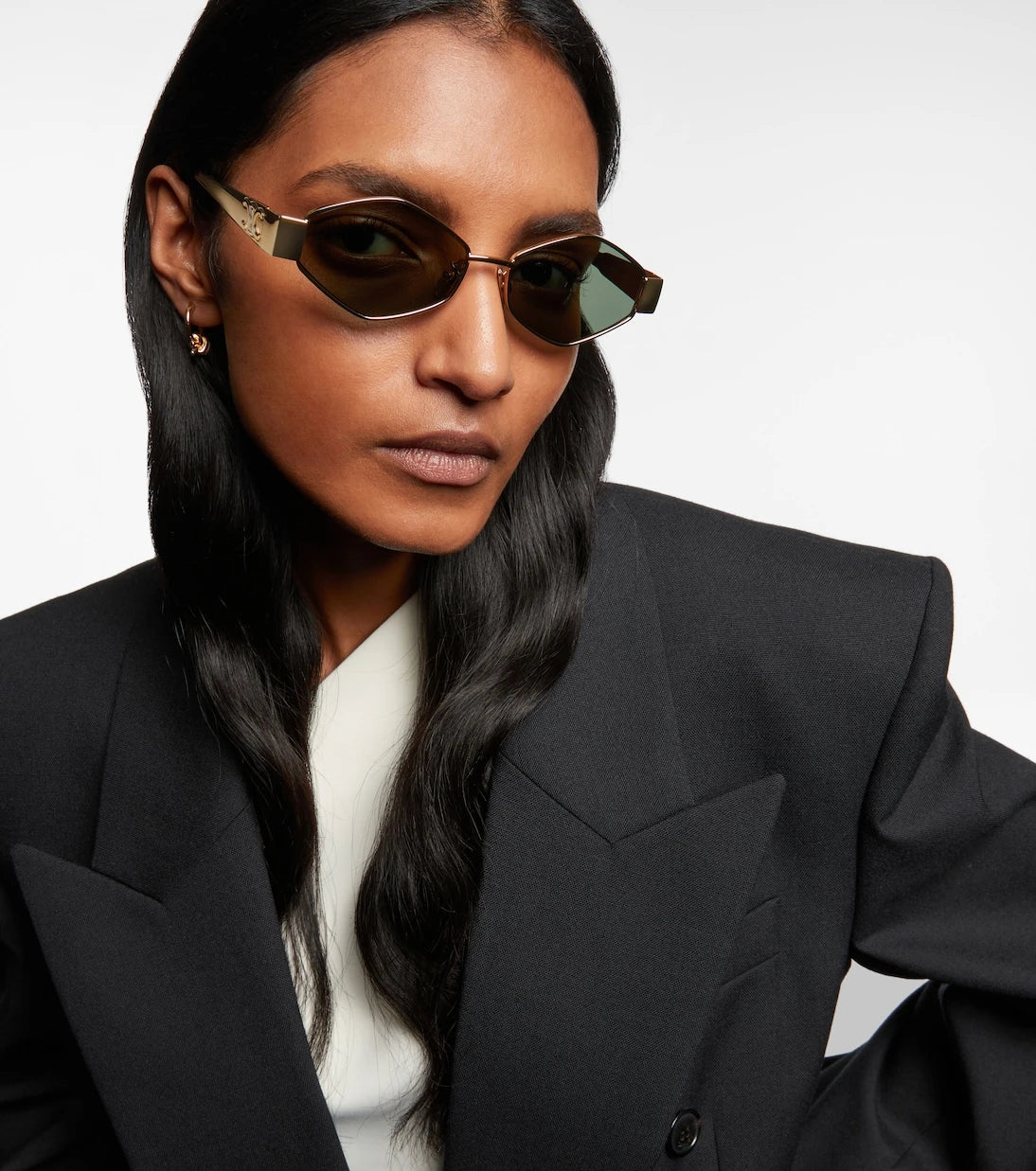 Celine Eyewear - Triomphe geometric sunglasses