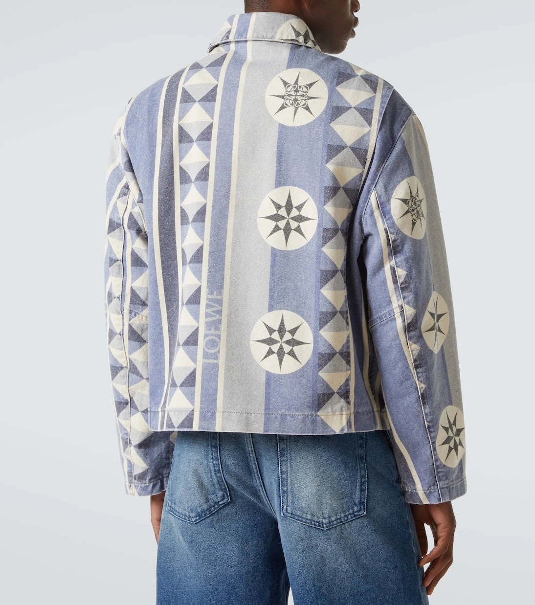 Loewe - Paula's Ibiza printed denim blouson