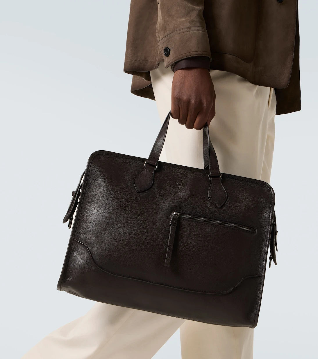 Berluti - Un Jour leather briefcase