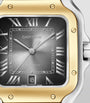 Yellow Gold and Stainless Steel Santos de Cartier Watch 39.8mm