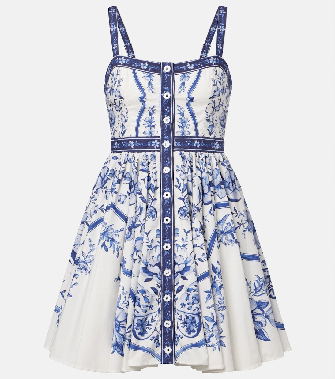 Farm Rio - Floral cotton minidress