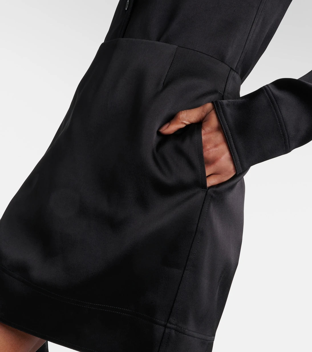 Toteme - Satin miniskirt