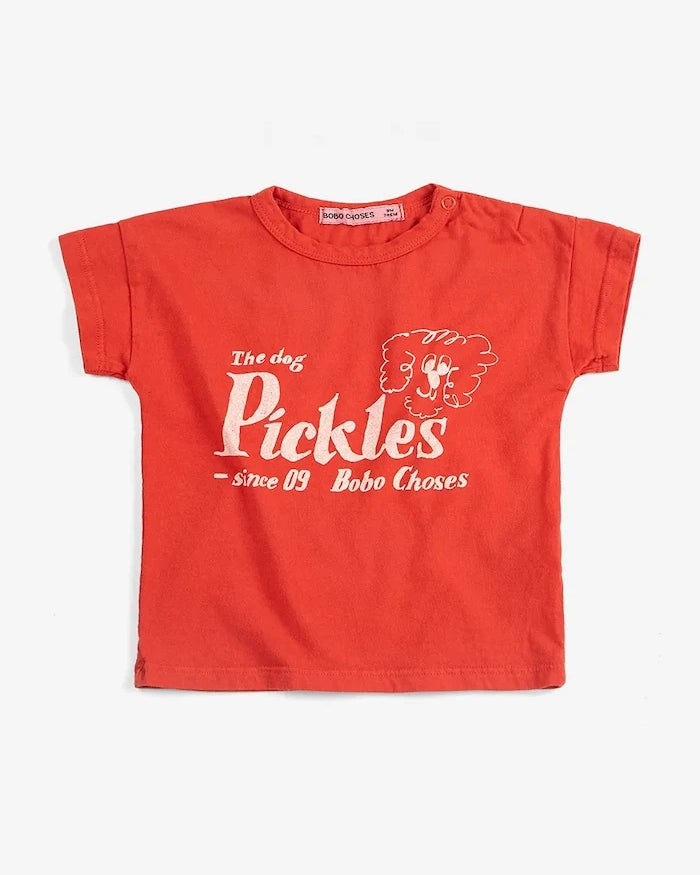 Bobo Choses Pickles The Dog Bebek Pamuklu Tişört