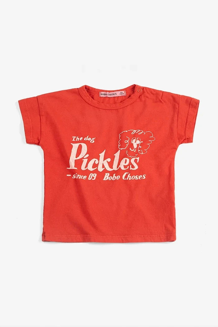 Bobo Choses Pickles The Dog Bebek Pamuklu Tişört