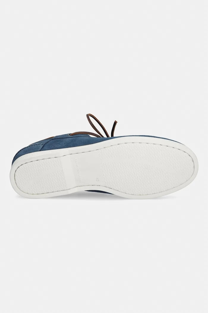Tommy Hilfiger erkek süet mokasen TH BOAT SHOE CORE SUEDE