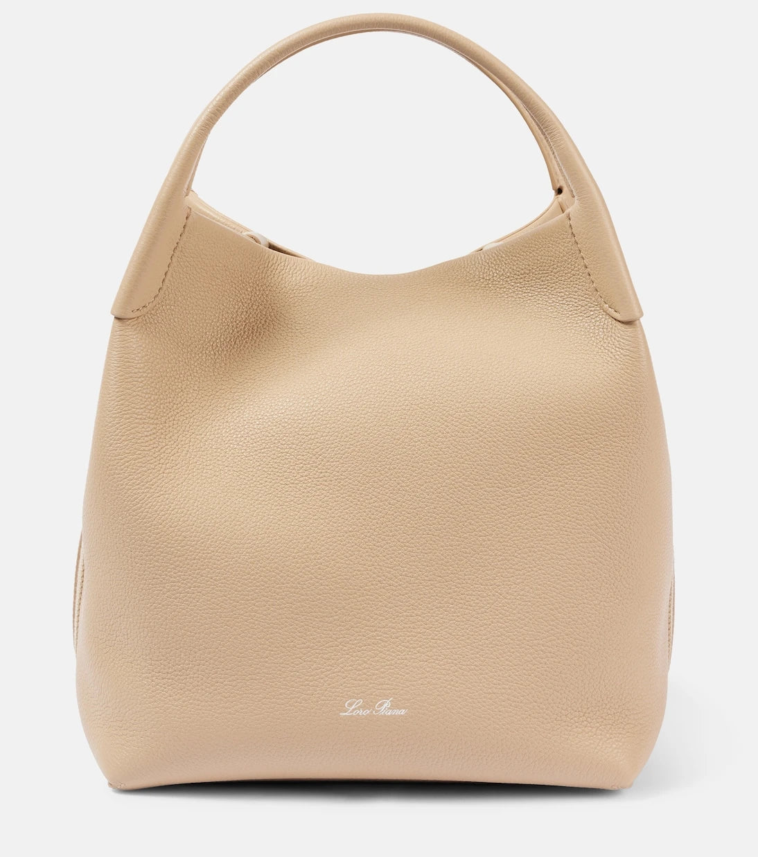 Loro Piana - Bale Large leather shoulder bag
