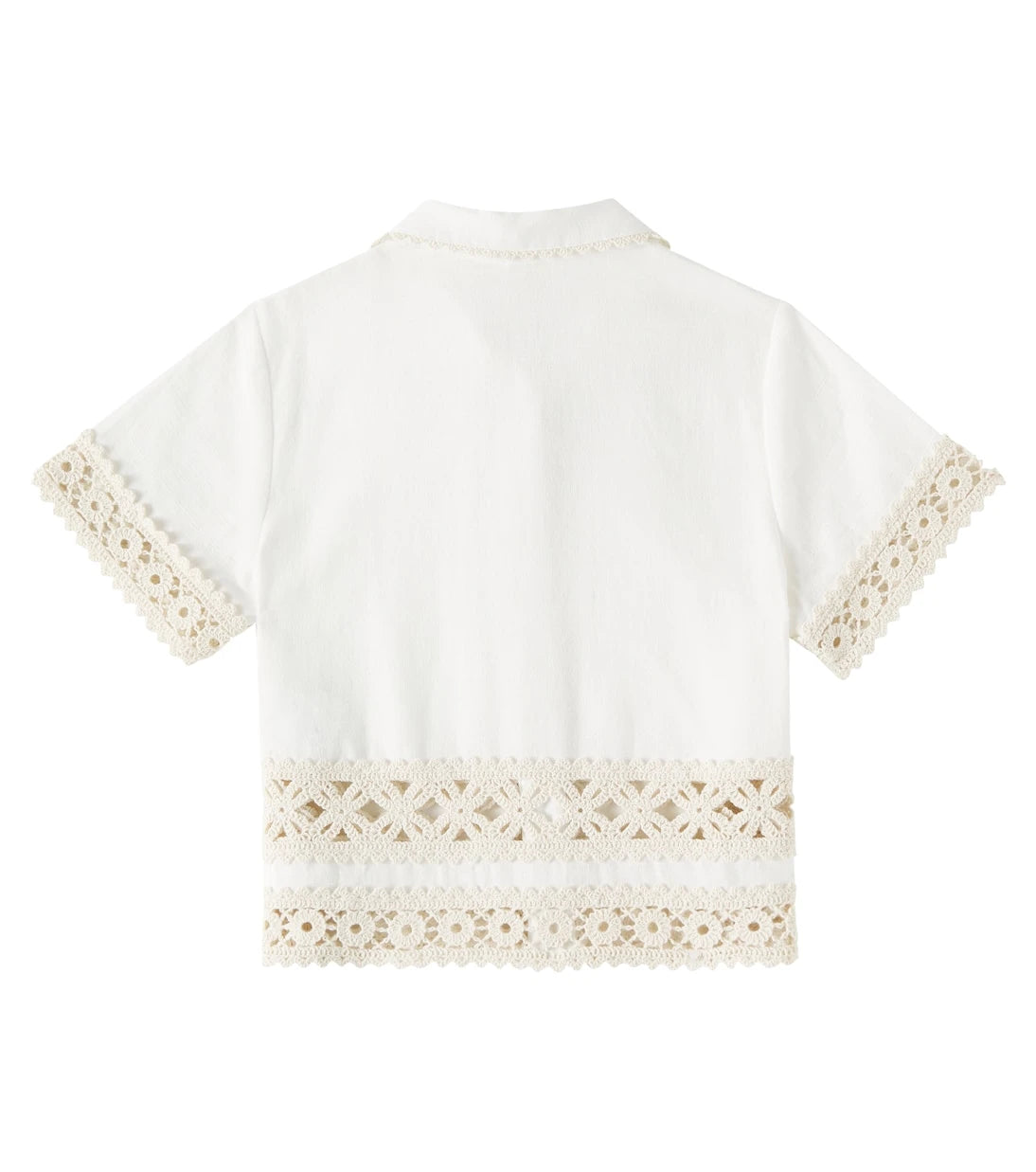 Zimmermann Kids - قميص Wylie القطني