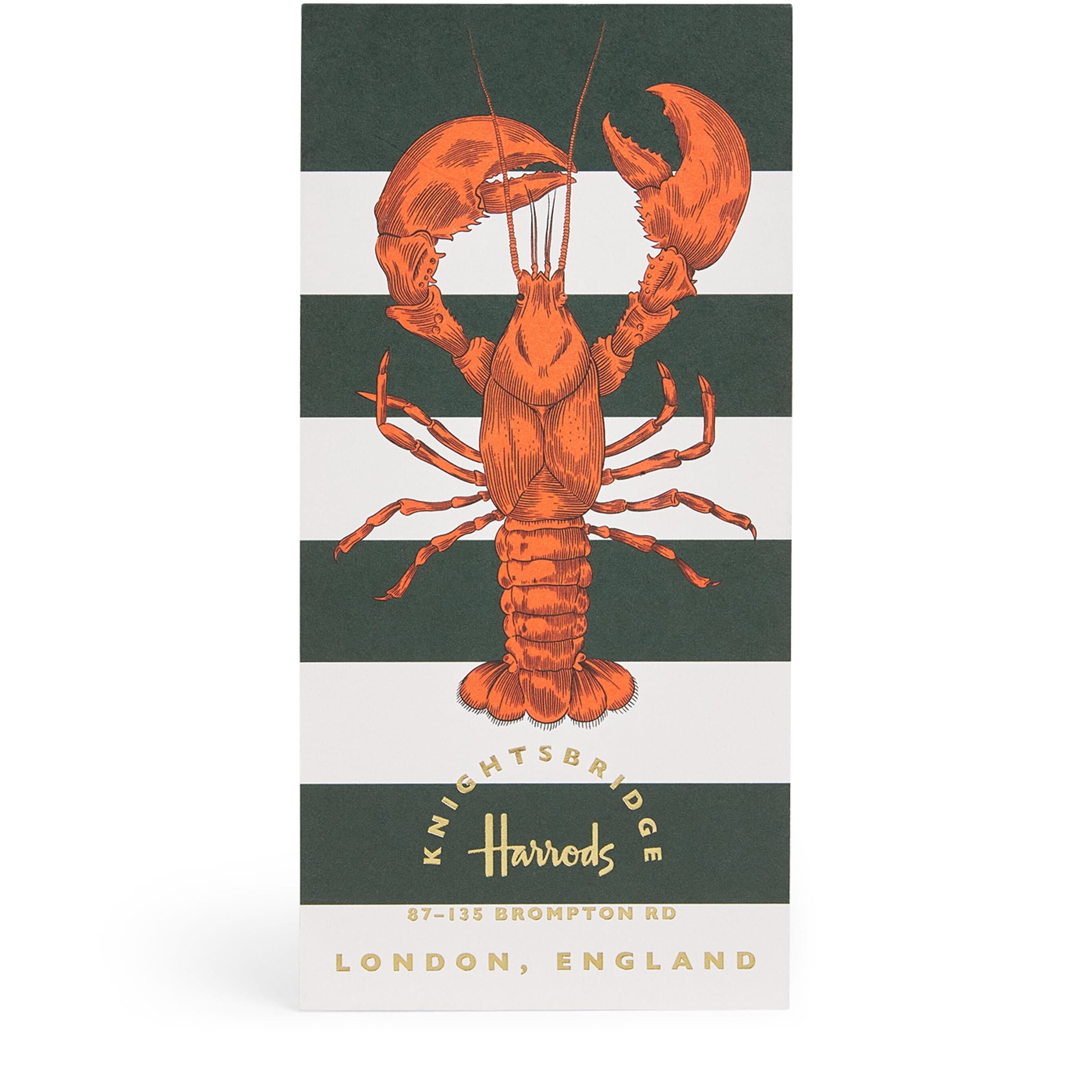 Magnetic Lobster Shopping List Notebook
