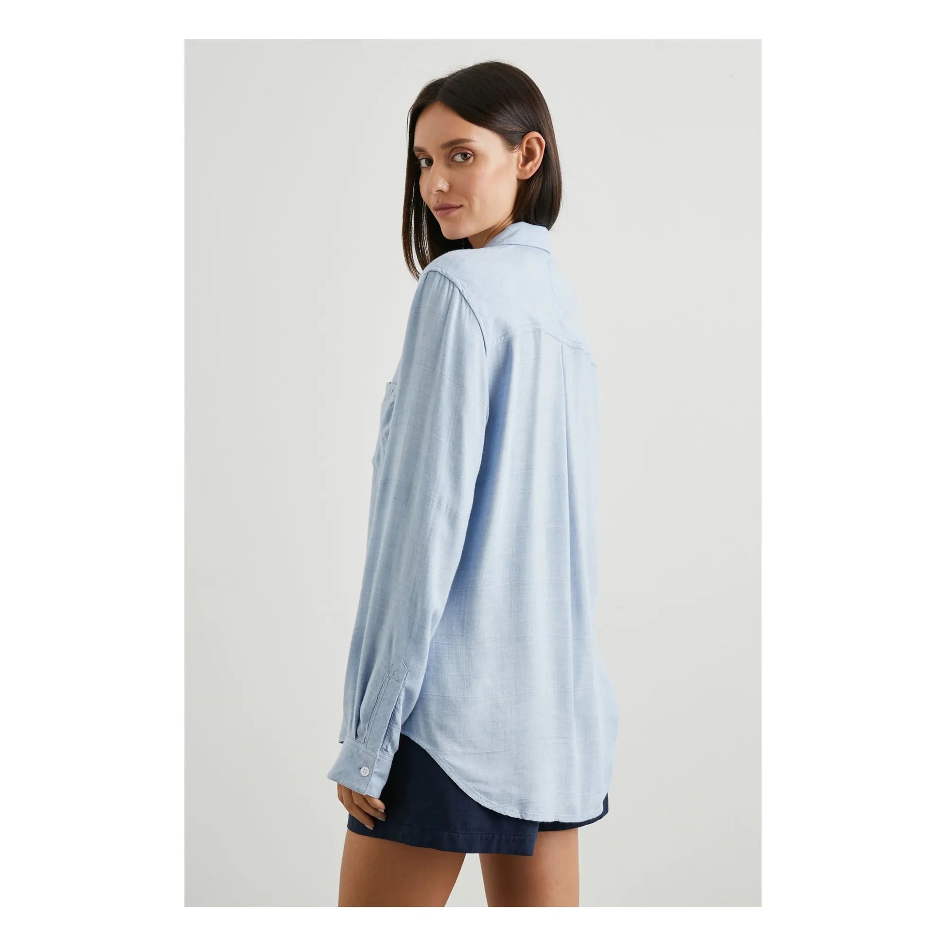 Rails - Hunter shirt | Light blue