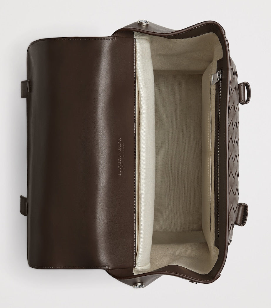 Bottega Veneta Leather Intrecciato Back-To-School Backpack