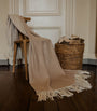 Alpaca-Blend Woodland Inkcap Throw (150cm x 230cm)