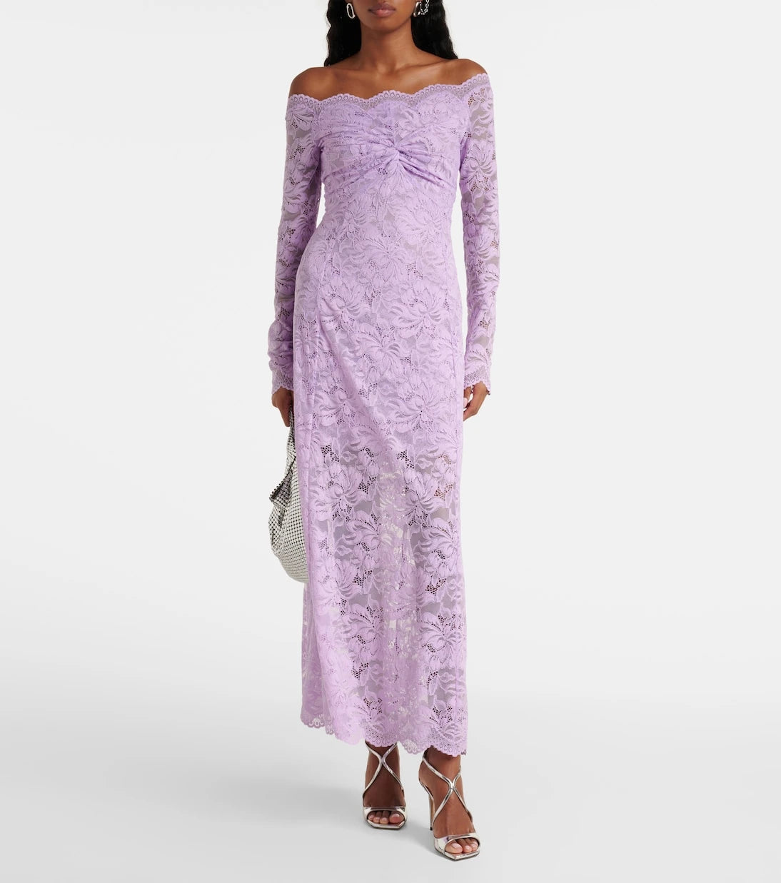 Rabanne - Lavender lace gown