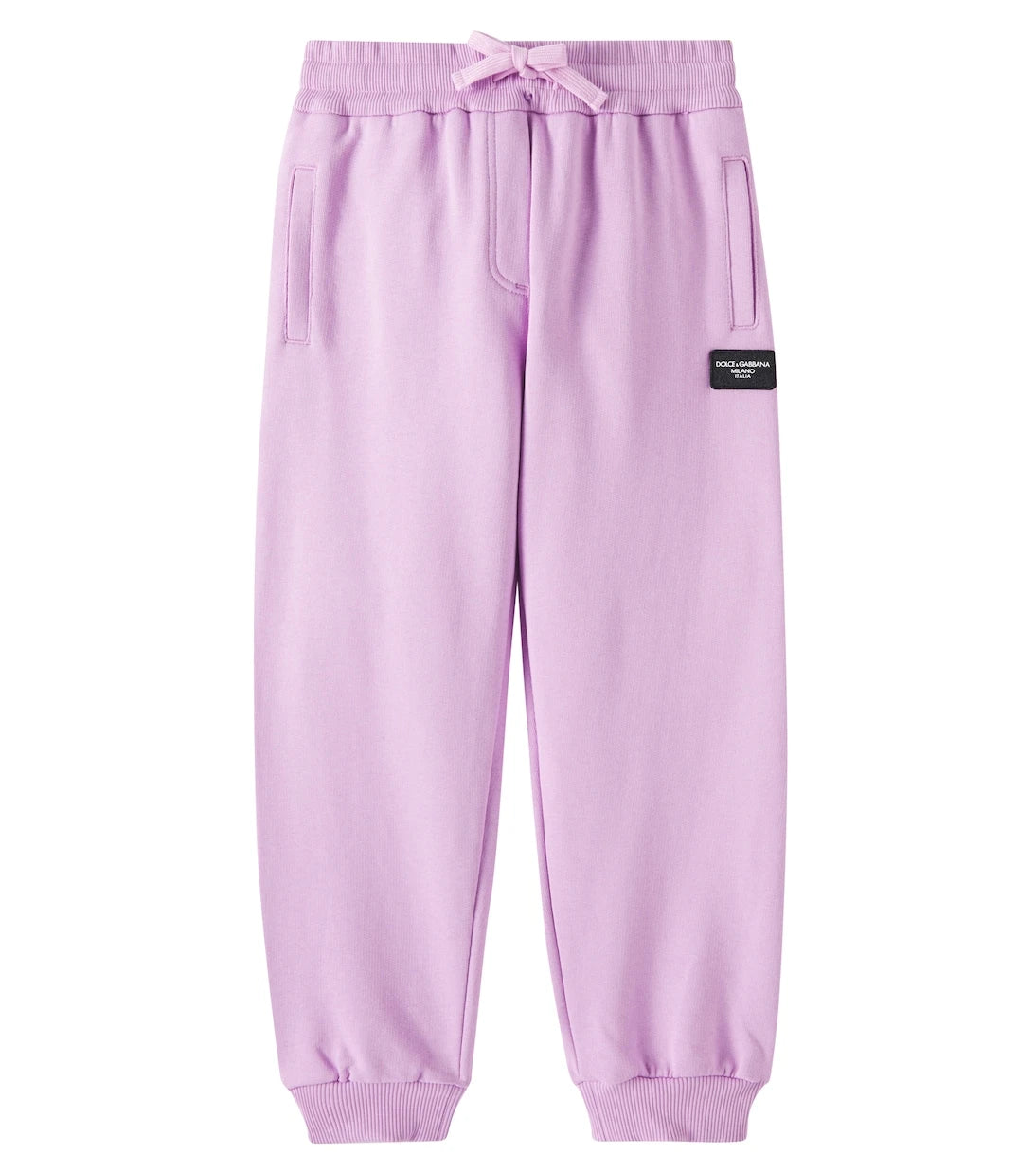 Dolce&Gabbana Kids - Logo cotton jersey sweatpants