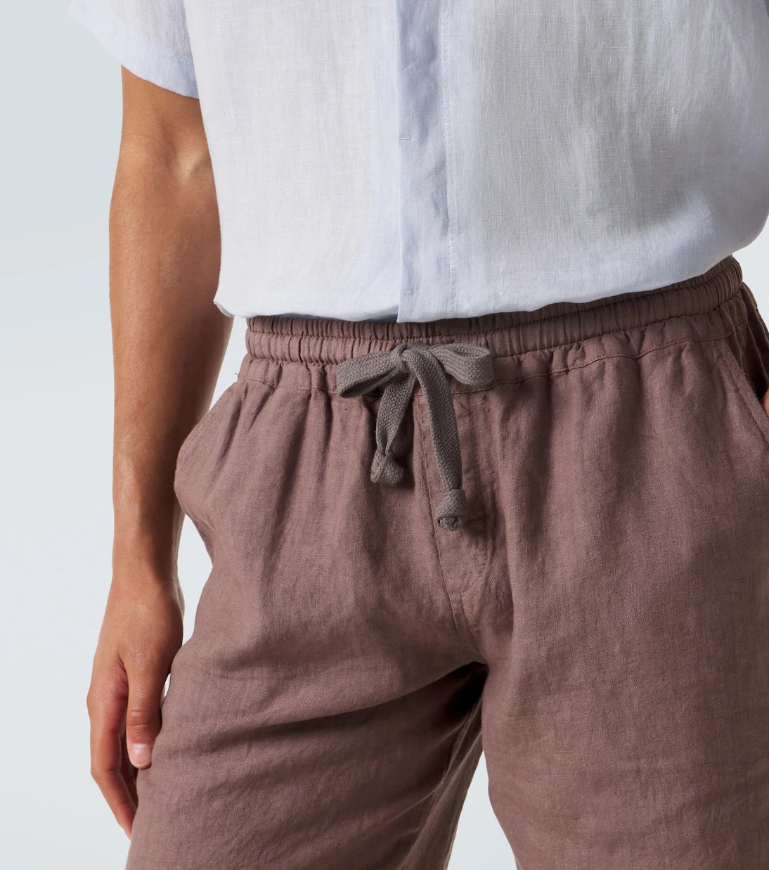 Fedeli - Linen Bermuda shorts