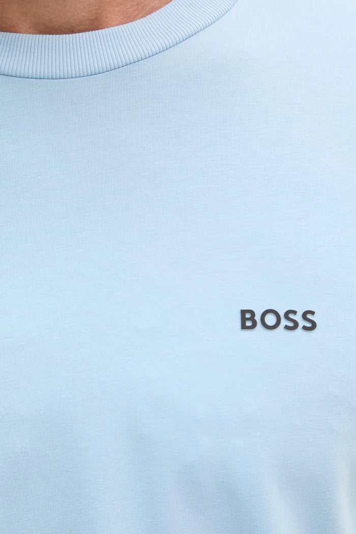 BOSS Green erkek pamuk elastan Tişört