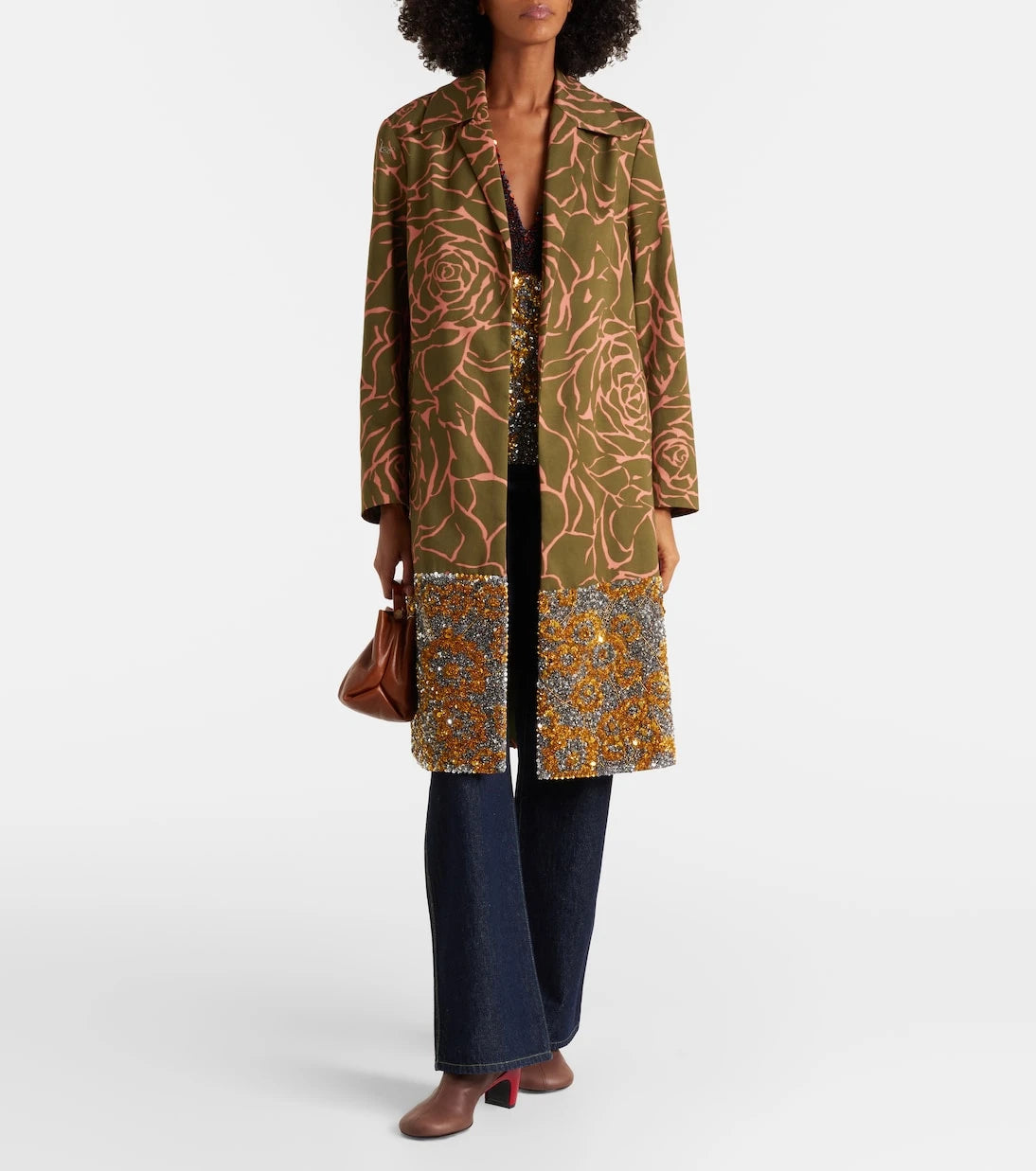 Dries Van Noten - 65 leather ankle boots