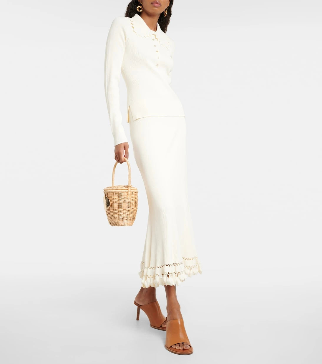 Ulla Johnson - Ayla ribbed-knit maxi skirt