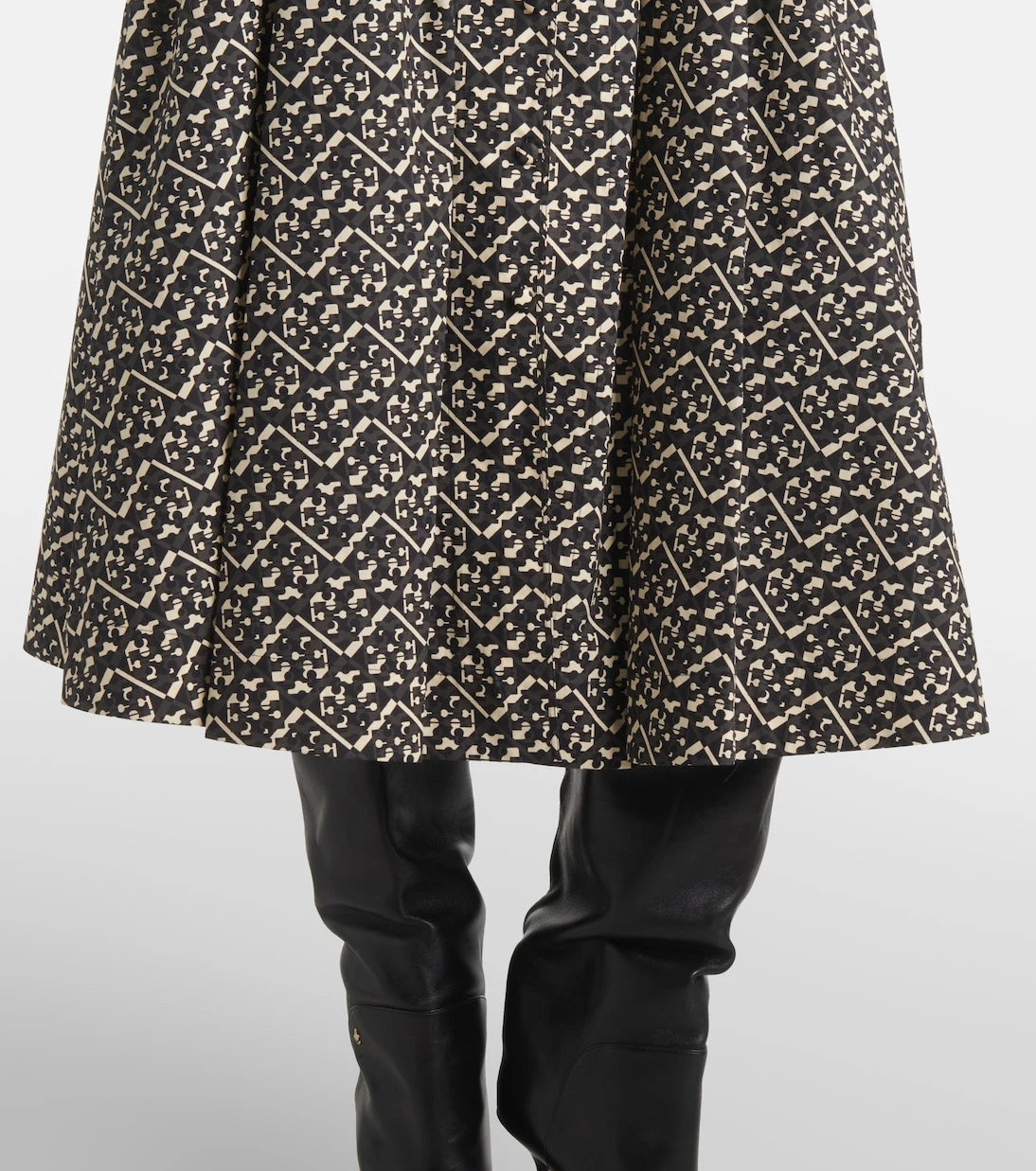 Tory Burch - Printed cotton poplin shirt dress