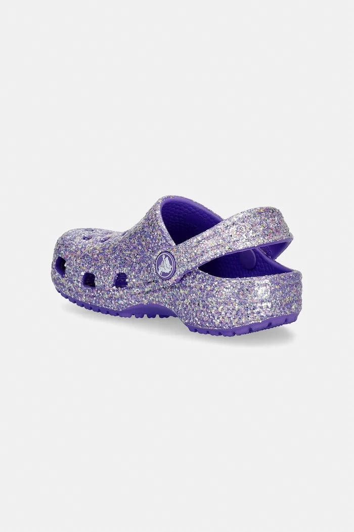 Детски чехли Crocs CLASSIC FANTASY GLITTER CLOG T