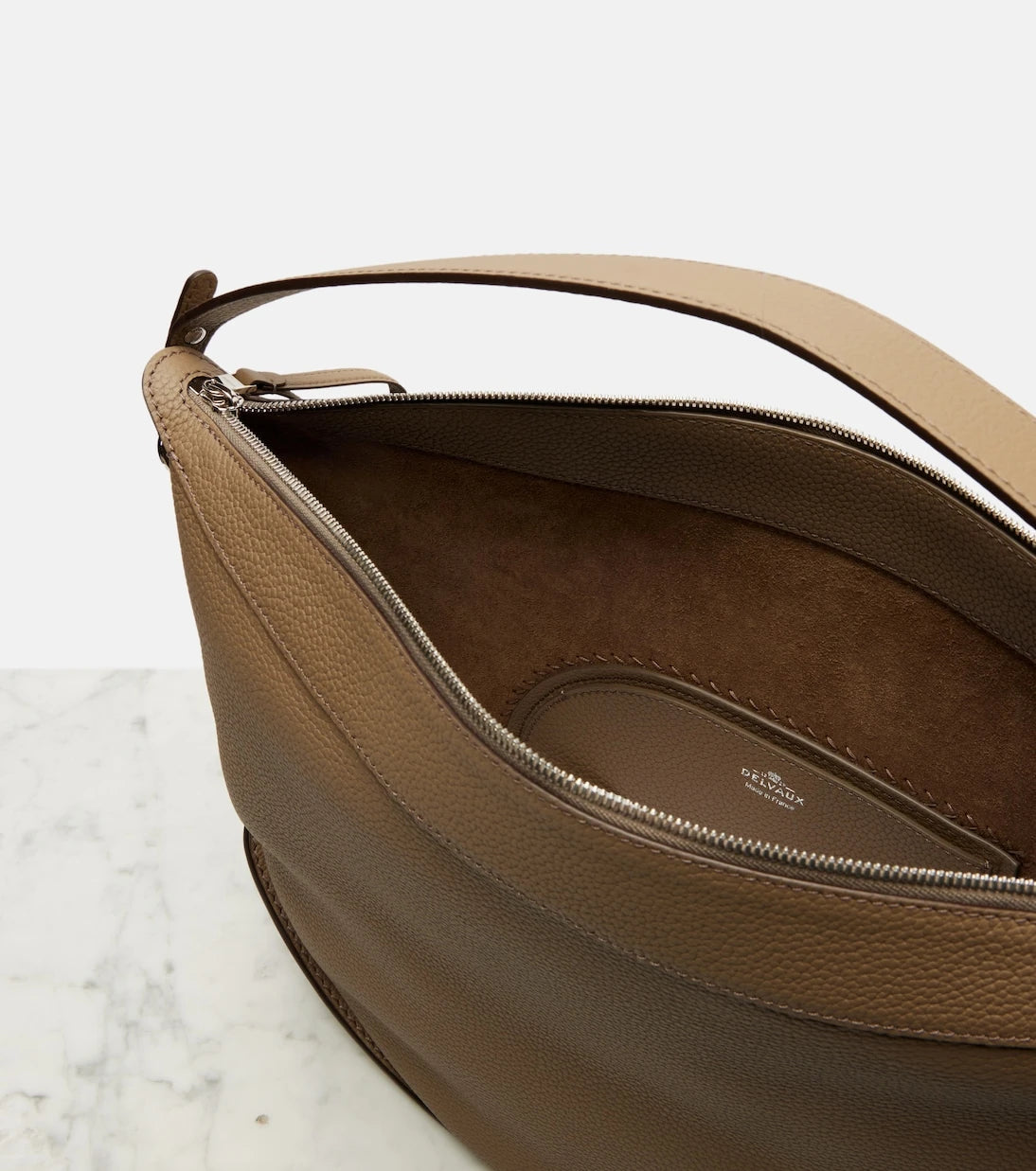 Delvaux - Pin Mini leather shoulder bag