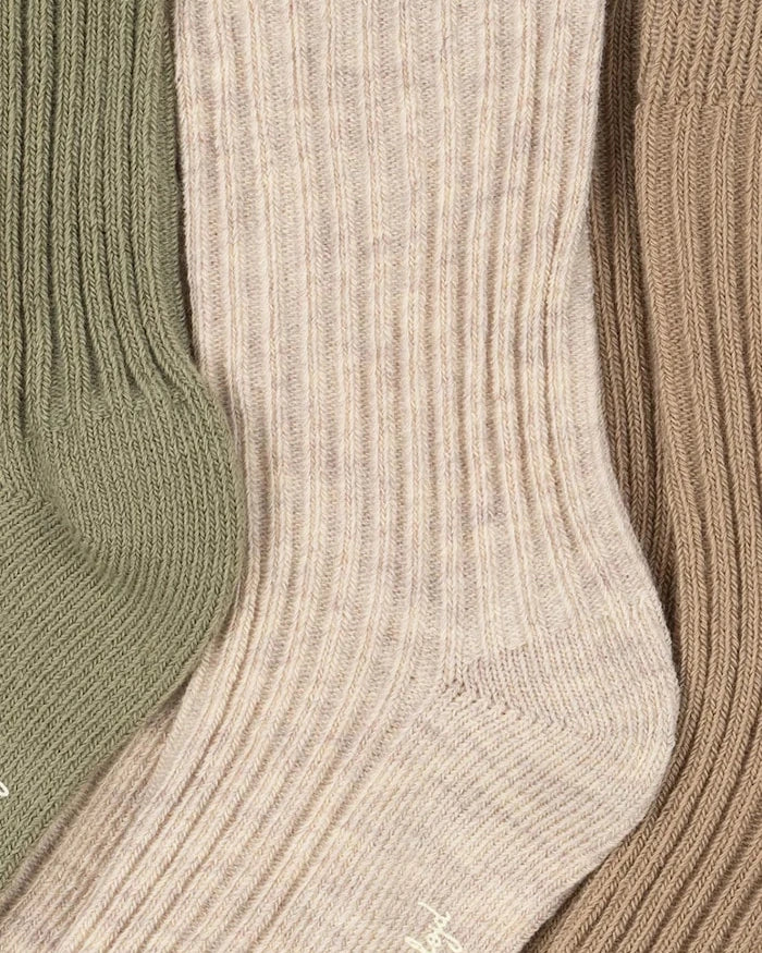 Konges Sløjd Çocuk Çorapları 3'lü RIB SOCKS