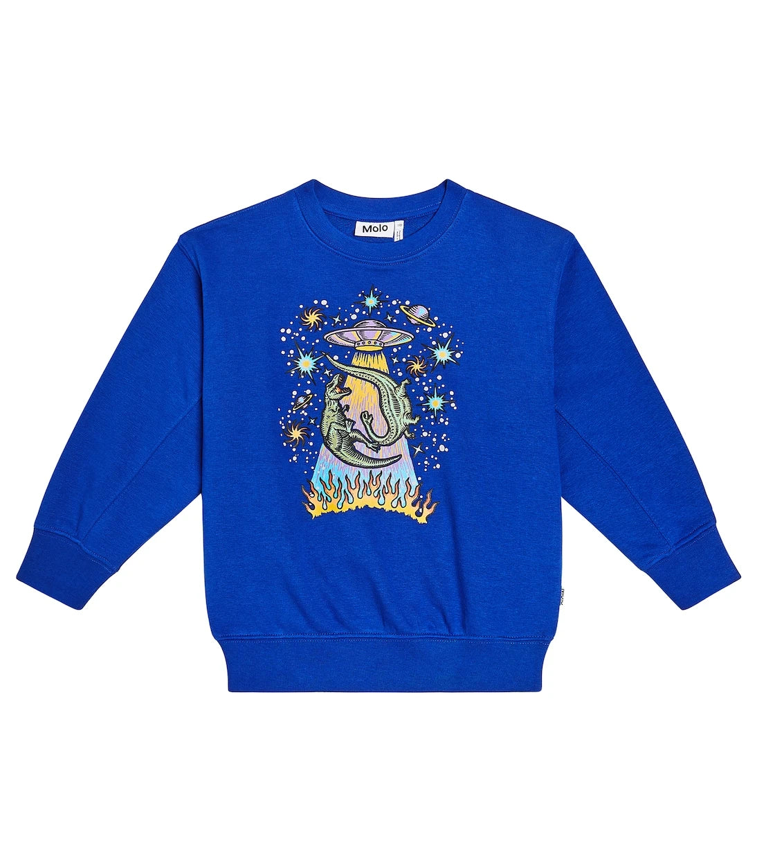 Molo - Felpa printed cotton-blend sweatshirt