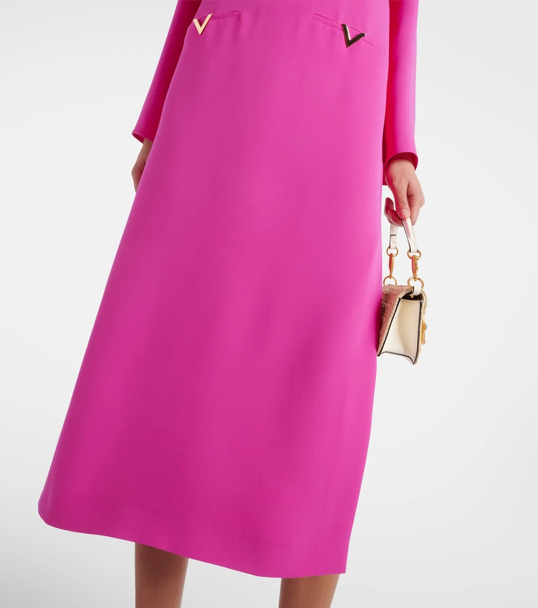 Valentino - VGold silk kaftan