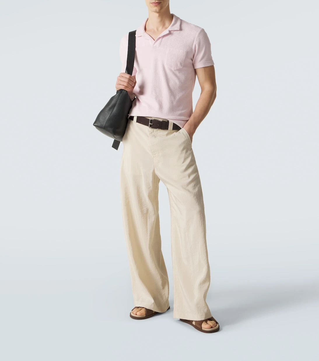Orlebar Brown - Cotton terry polo shirt