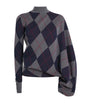 A.W.A.K.E. Mode Multi Merino Wool Argyle Sweater