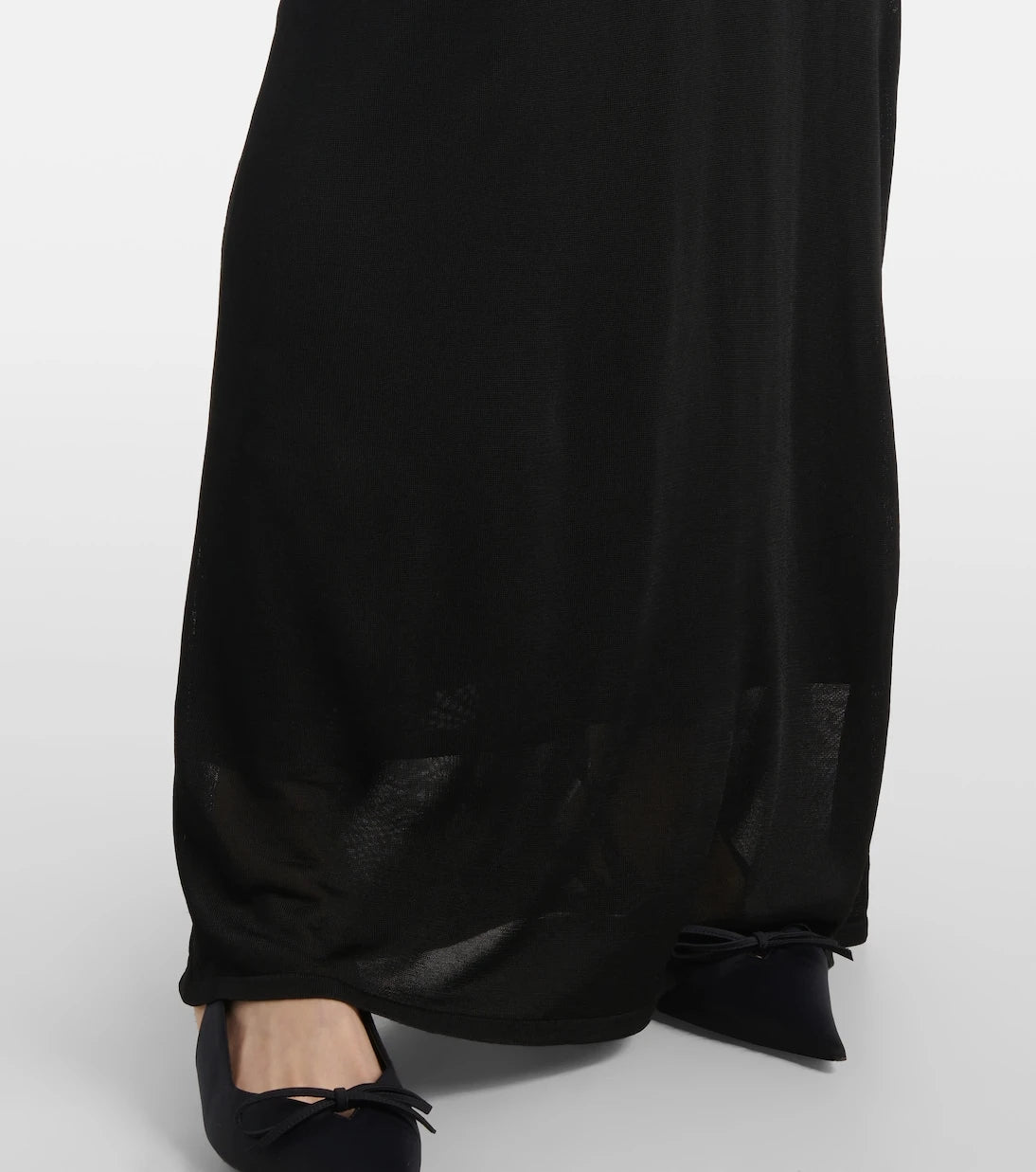 Galvan - Mirage scarf-detail gown