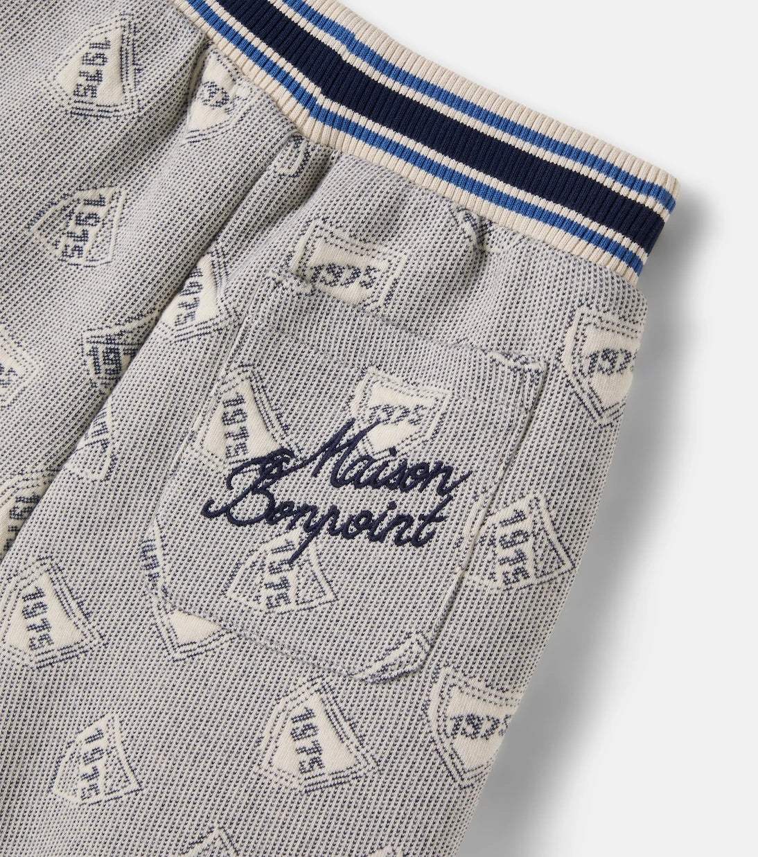 Bonpoint - Edel jacquard cotton-blend fleece shorts