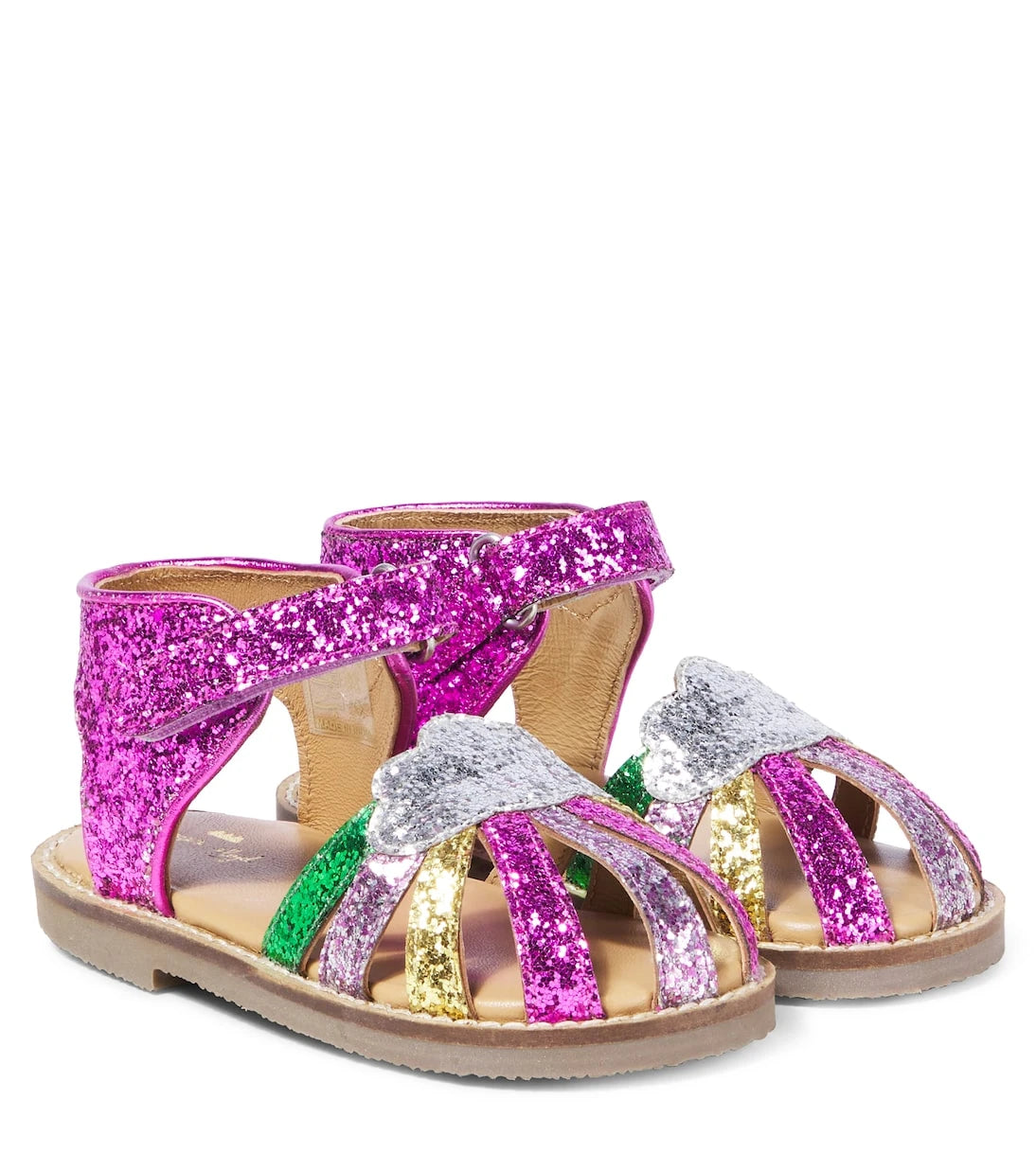 Konges Sløjd - Rainbow glitter sandals