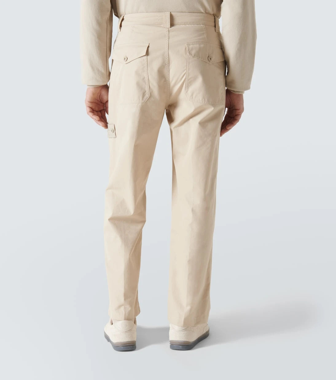 Stone Island - Ghost Compass cotton straight pants